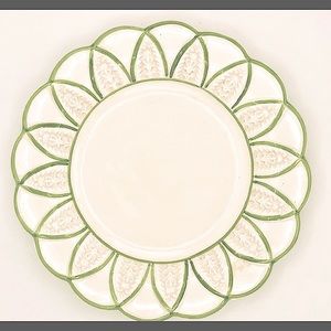Vietri Leaf Desert Plate Made in Italy